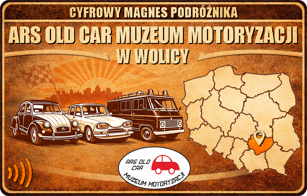 Przód magnesu Cyfrowy Magnes Podróżnika